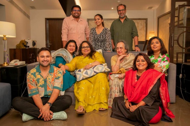 'झिम्मा २'च्या टीमने साजरा केला महिला दिन ....