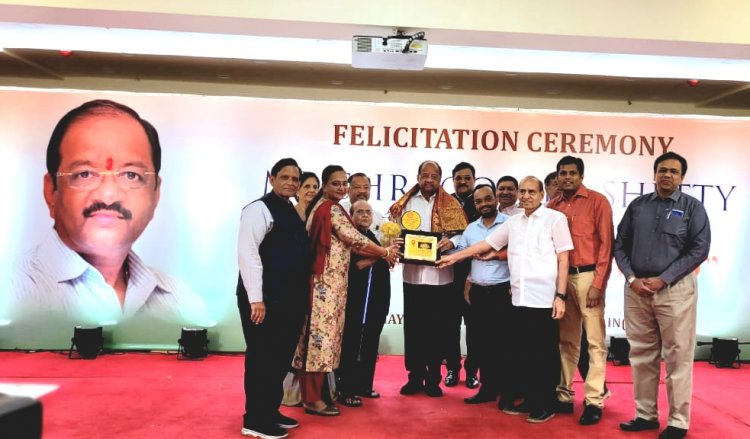 BORIVALI MEDICAL BROTHERHOOD  बीएमबी के डॉक्टरों ने " संसद रत्न अवार्ड" के लिए नामित होने पर सांसद गोपाल शेट्टी को किया सम्मानित