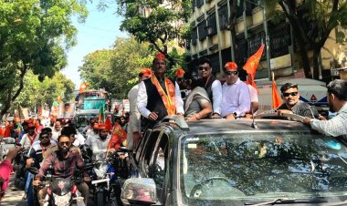 मीरा भायंदर में निकली सावरकर गौरव यात्रा....