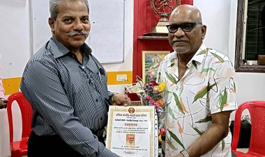 अखिल भारतीय मराठी नाट्य परिषद बोरिवली शाखेच्या अध्यक्ष पदी प्रभाकर सावंतयांची एकमताने निवड