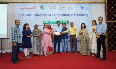 भारतीय प्रदूषण नियंत्रण संघ द्वारा सम्मान समारोह का आयोजन हुआ