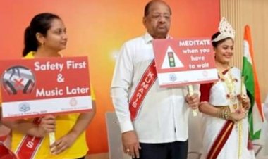 प्रजापिता ब्रह्माकुमारी ईश्वरीय विश्वविद्यालय के "सड़क सुरक्षा दिवस" आयोजन में सांसद गोपाल शेट्टी रहे उपस्थित