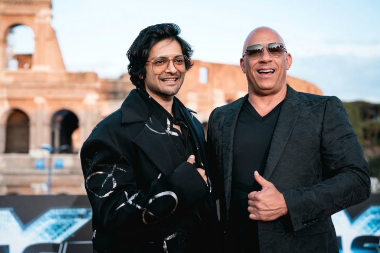 फास्ट X के वर्ल्ड प्रीमियर में अली फज़ल फ्यूरियस 7 के सह-कलाकार विन डीज़ल के साथ हुए रीयूनाइट