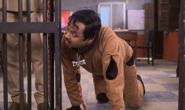 &TV के शो ‘हप्पू की उलटन पलटन' में योगेश त्रिपाठी को मिला एक शानदार फरी फ्रेंड !