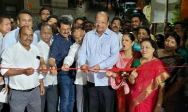 सांसद गोपाल शेट्टी ने अभिनव नगर में किया नई जल वाहिनी का उद्घाटन ...