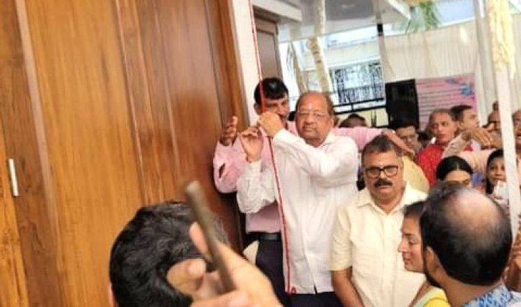 सांसद गोपाल शेट्टी ने किया "रत्नत्रयी आराधना भवन" का उद्घाटन ...