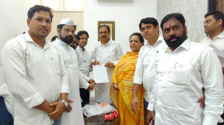 फेरीवालों की समस्याओं के हल के लिए मनीष दुबे ने जयंत पाटील को लिखा पत्र