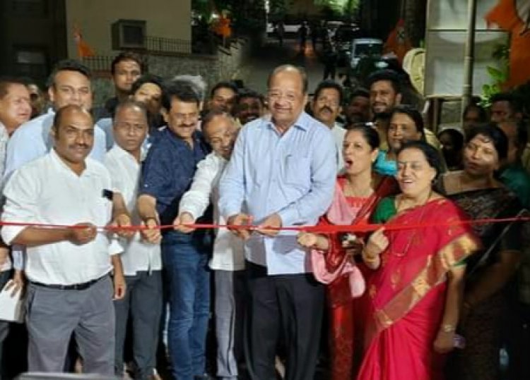 सांसद गोपाल शेट्टी ने अभिनव नगर में किया नई जल वाहिनी का उद्घाटन ...