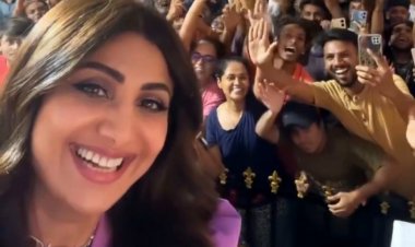 शिल्पा शेट्टी के अहमदाबाद इवेंट में उन्हें देखने उमड़ा भारी जन सैलाब !