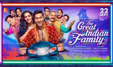 YRF की विक्की कौशल स्टारर फ़िल्म 'द ग्रेट इंडियन फ़ैमिली'  सिनेमाघरों में  22 सितंबर को होगी रिलीज़ !