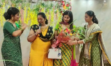 ग्रेटर नोएडा में धूमधाम से मनाया गया हरियाली तीज उत्सव ..