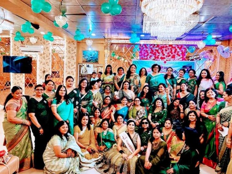  "भूमिहार महिला समाज" द्वारा नोएडा में तीज महोत्सव का आयोजन