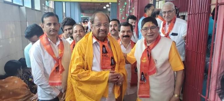 भारतीय सद्विचार मंच द्वारा सद्विचारेश्वर महादेव मंदिर में महारुद्राभिषेक का आयोजन ...