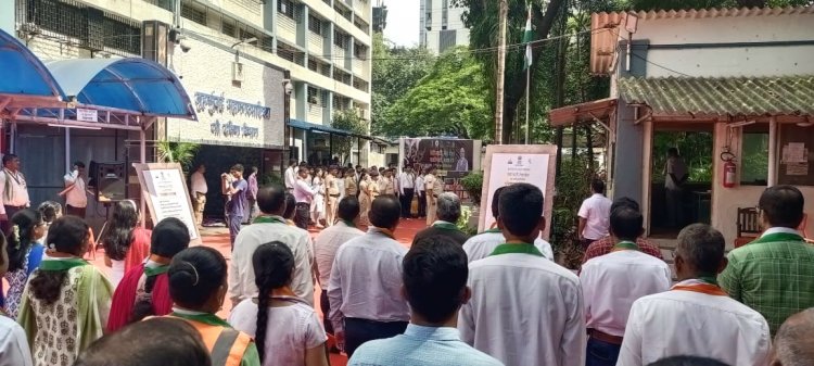 मनपा जी-दक्षिण विभाग में "मेरी मिट्टी मेरा देश" आयोजन पंचप्रण शपथ के साथ संपन्न