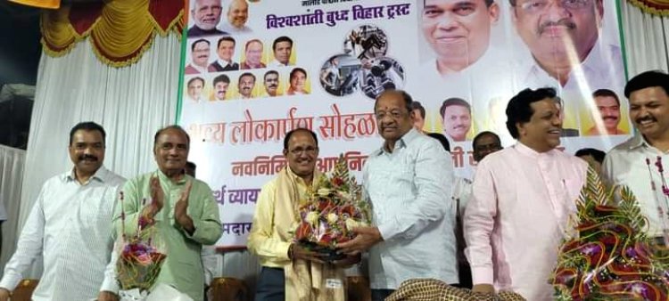 सांसद गोपाल शेट्टी की सांसद निधि से मालवणी में निर्मित आधुनिक व्यायाम शाला का  उद्घाटन...