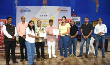 BAMU ने नागपुर में निर्धारित बैडमिंटन प्रतियोगिता हेतु टॉप खिलाड़ियों के चयन के लिए आयोजित किया टूर्नामेंट