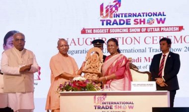 Greater Noida में यूपी इंटरनेशनल ट्रेड शो का राष्ट्रपति द्वारा उद्घाटन