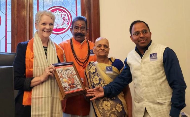 Australia  मेलबोर्न संसद में सम्मानित हुए श्री राम जानकी चैरिटेबल ट्रस्ट के समाजसेवी शंभूनाथ मिश्र