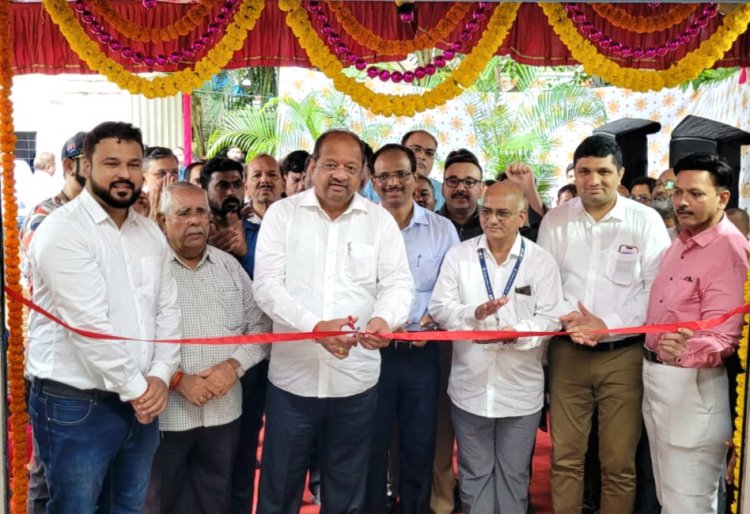 भारत के प्रथम बायो गैस से संचालित " मृत पशु दहन भट्टी " का सांसद गोपाल शेट्टी ने किया लोकार्पण 