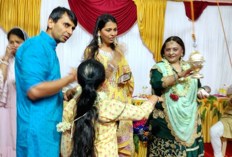  JAI JINENDRA : उमर पार्क संघ द्वारा भगवान महावीर का दिव्य जन्म वाचन आयोजन