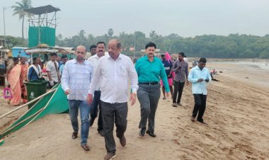 प्रधानमंत्री नरेंद्र मोदी के स्वच्छता अभियान आह्वान पर सांसद गोपाल शेट्टी ने स्वयं श्रमदान कर पेश की मिसाल