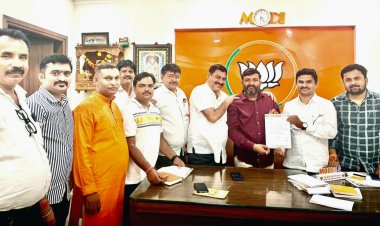 बीजेपी वसई विरार-शहर के जिला सचिव पद पर अमित दुबे की नियुक्ति