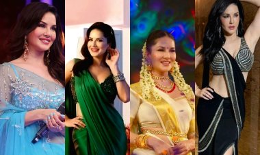 Dusshera Special: Sunny Leone's Saree Saga Is Everything Elegance Redefined !