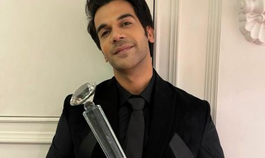 RAJKUMAR RAO ने जीता "ओटीटी परफॉर्मर ऑफ द ईयर अवॉर्ड "