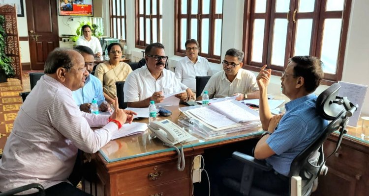 नवरात्र और छठ पूजा से जुड़े मामले में विभिन्न अनुमतियों की डिमांड के साथ सांसद गोपाल शेट्टी ने मनपा उच्चाधिकारियों संग की संयुक्त बैठक