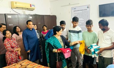 दीपावली से पूर्व मूक बधिर लोगों संग 'सोशल एंड मोटिवेशनल ट्रस्ट' का दिवाली सेलिब्रेशन