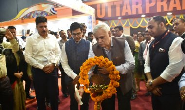 अंतर्राष्ट्रीय व्यापार मेले में उत्तर प्रदेश मंडप का मुख्य सचिव ने किया शुभारंभ...