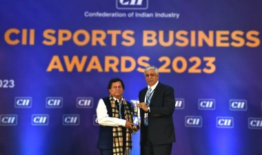 कीट को मिला प्रथम "सीआईआई स्पोर्ट्स बिजनेस अवार्ड 2023"