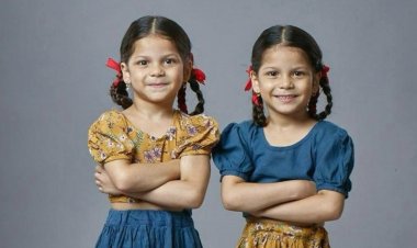 &TV  के शो ‘अटल‘ से जुड़वां बहनें अलीना और एलिन जायसवाल ने अभिनय की दुनिया में रखा कदम ...