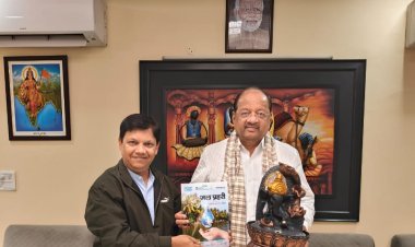 भाजपा सांसद गोपाल शेट्टी को मिला 'जल प्रहरी सम्मान'....