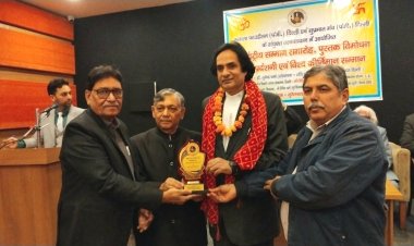 उत्कृष्ट पत्रकारिता के लिए ‘भारत गौरव’ अवार्ड  से जितेन्द्र बच्चन हुए सम्मानित