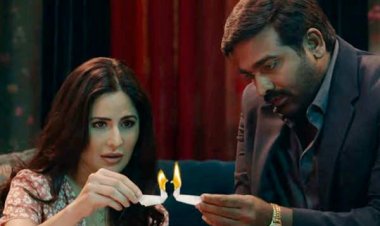 Katrina Kaif-Vijay Sethupathi Starrer Film 'मेरी क्रिसमस' का दूसरा गाना 'नज़र तेरी तूफ़ान' हुआ रिलीज़ !
