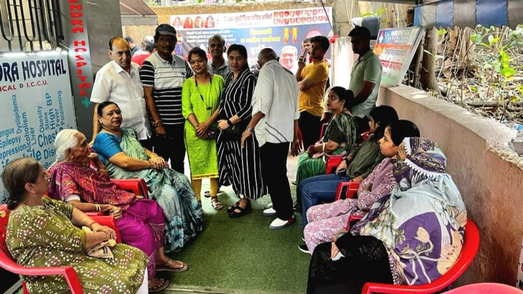 आयुष्मान भारत आरोग्य कार्ड पंजीकरण के लिए डॉ. नरेंद्र कुमार ने लगाया  सहायता शिविर ...