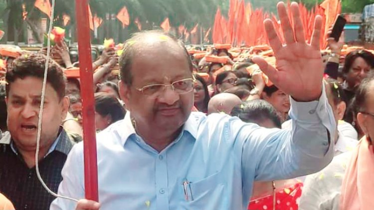 सत्संग परिवार आयोजित श्री राम कथा शोभा यात्रा में शामिल हुए सांसद गोपाल शेट्टी