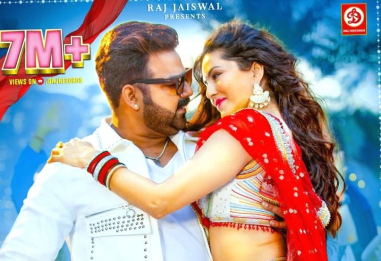 सनी लियोनी और पवन सिंह के गाने 'तेरी लाल चुनरिया' ने म्यूजिक की दुनिया में मचाया हंगामा !