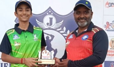 जीत क्रिकेट एकेडमी आयोजित क्रिकेट टूर्नामेंट के विभिन्न मैचों में जी फोर्स और भोसले क्रिकेट एकेडमी की दमदार जीत !