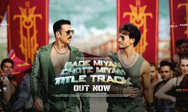 Action Super Stars अक्षय कुमार और टाइगर श्रॉफ की फ़िल्म 'बड़े मियां छोटे मियां' का टाइटल ट्रैक हुआ आउट , गाना मचा रहा है खूब धमाल !