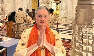 Ayodhya Dham : रामपथ पर ‘एथनिक्स बाय रेमंड’ स्टोर की लॉन्चिंग के लिए गौतम सिंघानिया ने किया भूमि पूजन