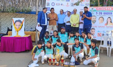 घोसालकर ट्रॉफी : जी फोर्स की टीम को हराकर डैशिंग क्रिकेट क्लब की टीम बनी चैंपियन !