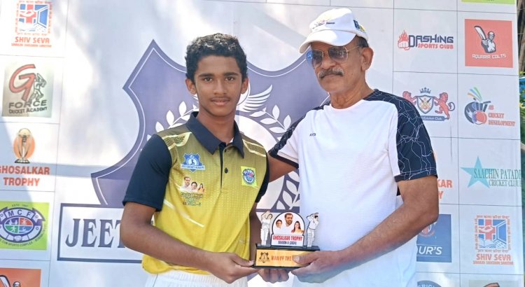 दहिसरकरों को रोमांचित कर गया जीत एकेडमी आयोजित "घोसालकर ट्रॉफी" का 25 वां क्रिकेट मैच !