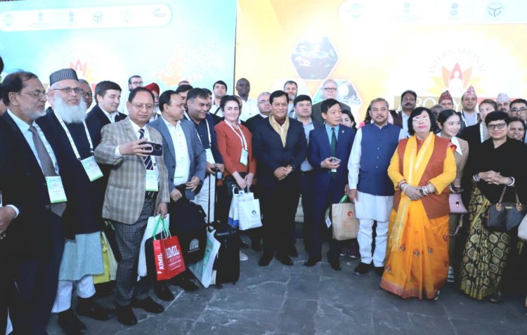 तृतीय अंतरराष्ट्रीय प्रदर्शनी व सम्मेलन “अंतरराष्ट्रीय आरोग्य 2024” का अवध शिल्पग्राम-लखनऊ में शुभारंभ