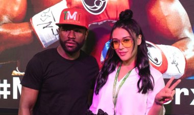 अनडिफिटेड बॉक्सिंग चैंपियन फ़्लॉइड मेवेदर जूनियर से मिलीं कृष्णा श्रॉफ!