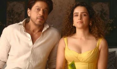 JAWAN के बाद किंग खान के साथ दोबारा एक एड फ़िल्म में  नजर आएंगी सान्या मल्होत्रा