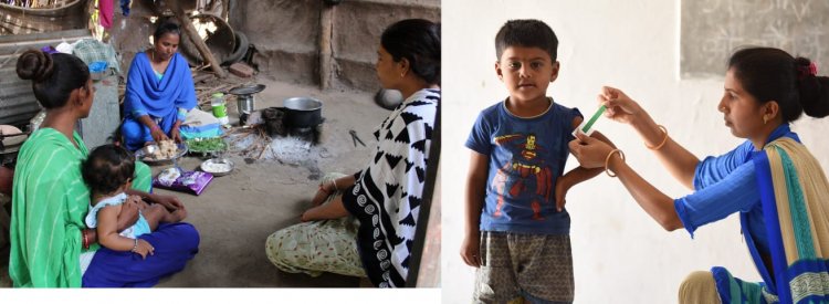 'सुपोषण संगिनी' का कुपोषण-एनीमिया के खिलाफ जबरदस्त अभियान ....