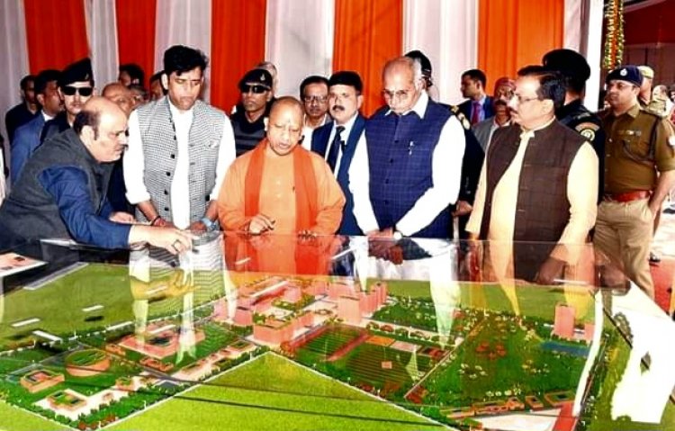 CM योगी आदित्यनाथ ने गोरखपुर में किया यूपी के प्रथम पशु चिकित्सा विज्ञान महाविद्यालय का शिलान्यास