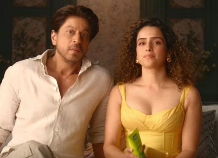 JAWAN के बाद किंग खान के साथ दोबारा एक एड फ़िल्म में  नजर आएंगी सान्या मल्होत्रा